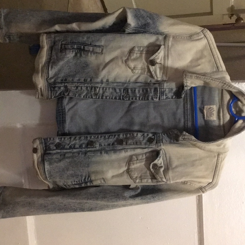 Used vintage denim jacket
